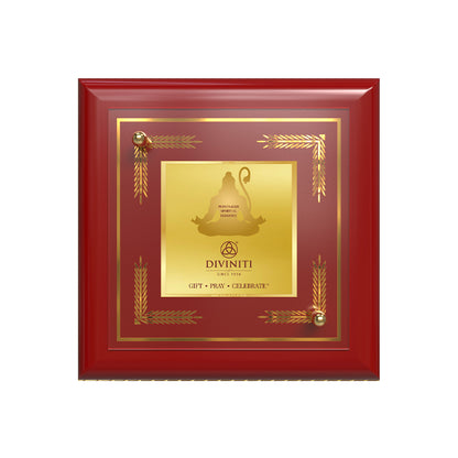 Diviniti MDF Frame Personalised Tabletop Photo Frame in 24K Gold Plated Foil