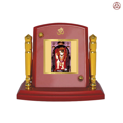 Mehandipur Bala Ji | Divine Lord Bala Ji Car Dashboard & Tabletop Photo Frame in 24K Gold Plated Foil