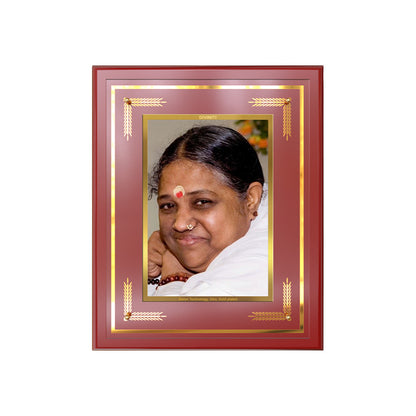 Mata Amritanandamayi | Guru Amma For Wall & Tabletop Frame in 24K Gold Plated Foil