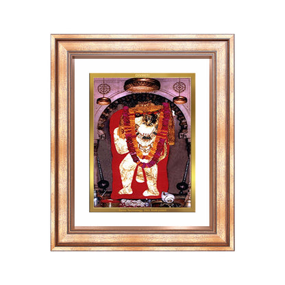 Mehandipur Balaji | Divine Hanuman of Healing and Protection Wall & Tabletop Frame in 24K Gold Plated Foil