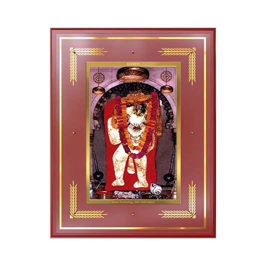 Mehandipur Balaji | Divine Hanuman of Healing and Protection Wall Photo Frame in 24K Gold Plated Foil