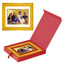 Load image into Gallery viewer, Diviniti Photo Frame With Customized Photo Printed on 24K Gold Plated Foil| Personalized Gift for Birthday, Marriage Anniversary &amp; Celebration With Loved Ones|DG Frame 022 Size 4