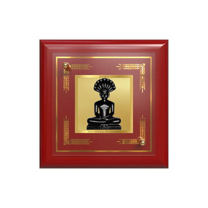 Lord Parshvanatha | 23rd Jain Tirthankara Tabletop Frame in 24K Gold Plated Foil