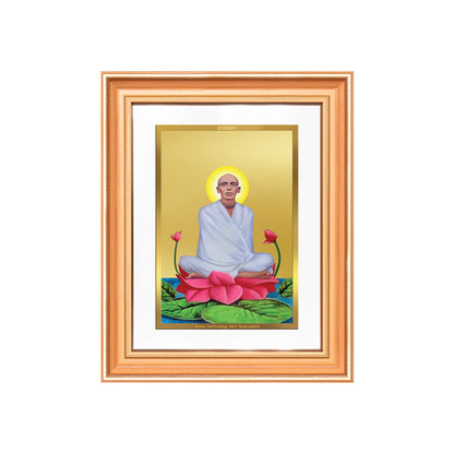 Saint Ram Thakur | Divine Mystic and Spiritual Master Wall & Tabletop Frame in 24K Gold Plated Foil