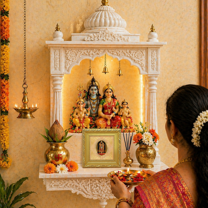 Ram Lalla | Divine Child Form of Lord Ram Royal Tabletop Photo Frame in 24K Gold Plated Foil