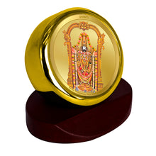 Load image into Gallery viewer, Diviniti Padmavathi Balaji Idol for Car Dashboard, Table Decor, office | MCF 1C Gold
