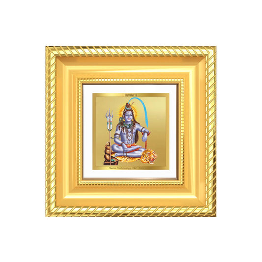 Shiva Tabletop Frame in 24K Gold Plated Foil | Diviniti