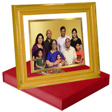 Load image into Gallery viewer, Diviniti Photo Frame With Customized Photo Printed on 24K Gold Plated Foil| Personalized Gift for Birthday, Marriage Anniversary &amp; Celebration With Loved Ones|DG Frame 022 Size 4
