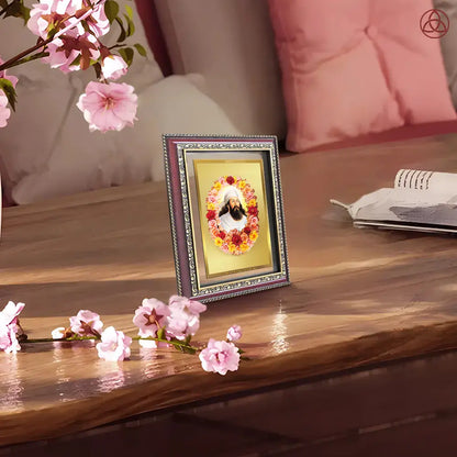 Zoroaster Zarathustra | Prophet of Light & Righteousness Wall & Tabletop Photo Frame in 24K Gold Plated Foil