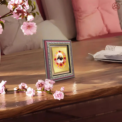 Zoroaster |Zarathustra | Prophet of Light & Righteousness Wall & Tabletop Photo Frame in 24K Gold Plated Foil