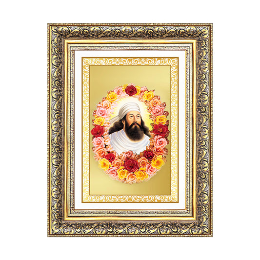 Zoroaster |Zarathustra | Prophet of Light & Righteousness Wall Photo Frame in 24K Gold Plated Foil