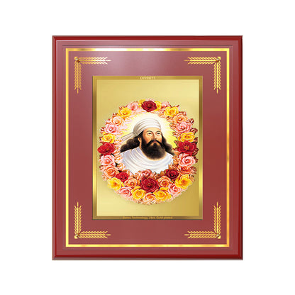Zoroaster |Zarathustra | Prophet of Light & Righteousness Wall & Tabletop Frame in 24K Gold Plated Foil
