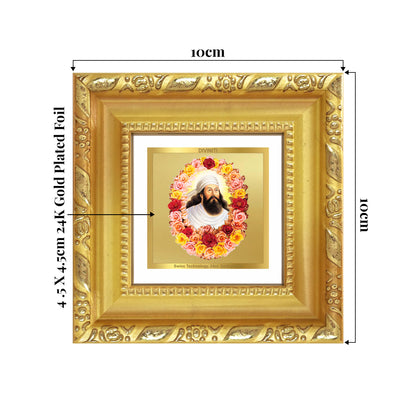 Zoroaster |Zarathustra | Prophet of Light & Righteousness Tabletop Frame in 24K Gold Plated Foil