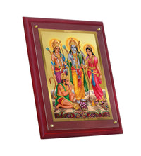 Load image into Gallery viewer, Diviniti 24K Gold Plated Ram Darbar Photo Frame For Home Decor, Wall Hanging Decor, Worship &amp; Gift (36.5 CM X 30.5 CM)