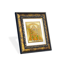 Load image into Gallery viewer, DIVINITI Tirupati Balaji Gold Plated Wall Photo Frame, Table Decor| DG Frame 113 Size 2 and 24K Gold Plated Foil (23.5 CM X 19.5 CM)
