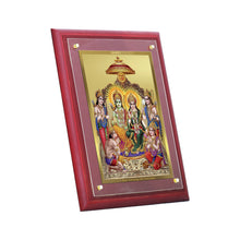 Load image into Gallery viewer, Diviniti 24K Gold Plated Ram Darbar Photo Frame For Home Decor, Table Decor, Wall Hanging Decor, Puja Room &amp; Gift (30 CM X 23 CM)