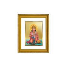 Load image into Gallery viewer, DIVINITI God Hanuman Gold Plated Wall Photo Frame, Table Decor| DG Frame 056 Size 2.5 and 24K Gold Plated Foil (28 CM X 23 CM)
