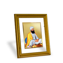 Load image into Gallery viewer, DIVINITI Guru Tegh Bahadur Ji Gold Plated Wall Photo Frame, Table Decor| DG Frame 056 Size 3 and 24K Gold Plated (32.5 CM X 25.5 CM)