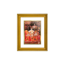 Load image into Gallery viewer, DIVINITI Mata Ka Darbar Gold Plated Wall Photo Frame, Table Decor| DG Frame 056 Size 2.5 and 24K Gold Plated Foil (28 CM X 23 CM)
