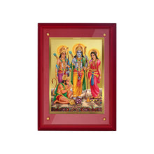 Load image into Gallery viewer, Diviniti 24K Gold Plated Ram Darbar Photo Frame For Home Decor, Table Decor, Wall Hanging, Puja Room, Worship &amp; Gift (30 CM X 23 CM)