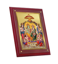 Load image into Gallery viewer, Diviniti 24K Gold Plated Ram Darbar Photo Frame For Home Decor Showpiece, Wall Hanging Decor, Puja &amp; Gift (36.5 CM X 30.5 CM)