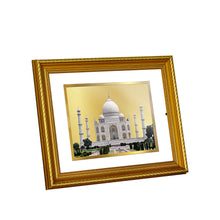 Load image into Gallery viewer, DIVINITI Taj Mahal Gold Plated Wall Photo Frame, Table Decor| DG Frame 056 Size 3 and 24K Gold Plated Foil (32.5 CM X 25.5 CM)
