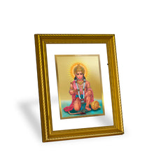 Load image into Gallery viewer, DIVINITI God Hanuman Gold Plated Wall Photo Frame, Table Decor| DG Frame 056 Size 2.5 and 24K Gold Plated Foil (28 CM X 23 CM)
