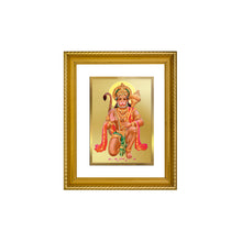 Load image into Gallery viewer, DIVINITI Hanuman Gold Plated Wall Photo Frame, Table Decor| DG Frame 056 Size 2.5 and 24K Gold Plated Foil (28 CM X 23 CM)

