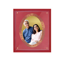 Load image into Gallery viewer, Diviniti Photo Frame With Customized Photo Printed on 24K Gold Plated Foil| Personalized Gift for Birthday, Marriage Anniversary &amp; Celebration With Loved Ones| MDF Frame Size 4