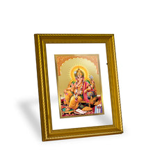 Load image into Gallery viewer, DIVINITI Lord Ganesha Gold Plated Wall Photo Frame, Table Decor| DG Frame 056 Size 2.5 and 24K Gold Plated Foil (28 CM X 23 CM)
