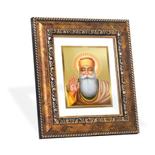 Load image into Gallery viewer, DIVINITI Guru Nanak Gold Plated Wall Photo Frame, Table Decor| DG Frame 113 Size 1 and 24K Gold Plated Foil (17.5 CM X 16.5 CM)

