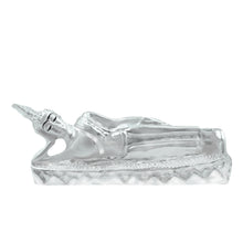 Load image into Gallery viewer, Diviniti 999 Silver Plated Buddha Idol for Home Decor Showpiece (3.5 X 9 CM)