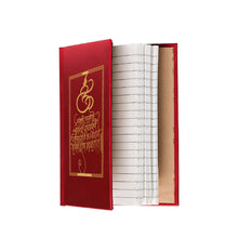 Load image into Gallery viewer, DIVINITI 24K Gold Plated Mantra Notebook | Religious Diary Hardcover 17 x 13.5 cm | Journal Diary for Work, Travel, College |A Journal to Inspire and Empower Your Life| 100 Pages Red Color
