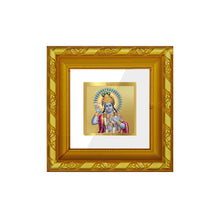 Load image into Gallery viewer, DIVINITI 24K Gold Plated Lord Vishnu Photo Frame For Living Room, Puja, Festive Gift (10.8 X 10.8 CM)