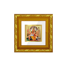 Load image into Gallery viewer, DIVINITI 24K Gold Plated Narsimha Religious Photo Frame For Home Decoration, Puja, Gift (10.8 X 10.8 CM)
