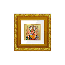 Load image into Gallery viewer, DIVINITI 24K Gold Plated Narsimha Religious Photo Frame For Home Decoration, Puja, Gift (10.8 X 10.8 CM)