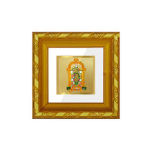 Load image into Gallery viewer, DIVINITI 24K Gold Plated Goddess Meenakshi Photo Frame For Home Decor, Worship, Gift (10.8 X 10.8 CM)
