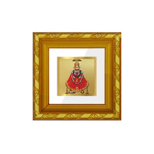 Load image into Gallery viewer, DIVINITI 24K Gold Plated Khatu Shyam Photo Frame For Home Decor, Office, Puja, Gift (10.8 X 10.8 CM)
