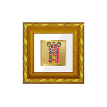 Load image into Gallery viewer, DIVINITI 24K Gold Plated Guruvayurappan Ji Photo Frame For Home Decor, Table, Gift (10.8 X 10.8 CM)
