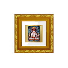 Load image into Gallery viewer, DIVINITI 24K Gold Plated Adinath Photo Frame For Home Decor, TableTop, Festival (10.8 X 10.8 CM)
