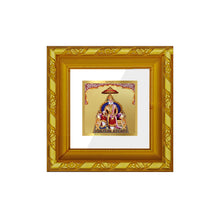 Load image into Gallery viewer, DIVINITI 24K Gold Plated Agrasen Maharaj Photo Frame For Living Room, TableTop, Gift (10.8 X 10.8 CM)
