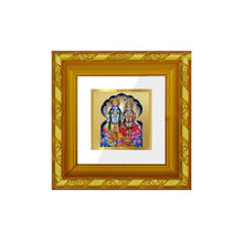 Load image into Gallery viewer, DIVINITI 24K Gold Plated Vishnu Laxmi Photo Frame For Home Decor, Puja, Festival (10.8 X 10.8 CM)
