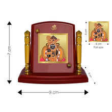 Load image into Gallery viewer, Diviniti 24K Gold Plated Bankey Bihari For Car Dashboard, Home Decor Showpiece, Gift (7 x 9 CM)
