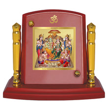 Load image into Gallery viewer, Diviniti 24K Gold Plated Ram Darbar For Car Dashboard, Home Decor &amp; Festival Gift (7 x 9 CM)
