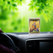 Load image into Gallery viewer, Diviniti 24K Gold Plated Radha Krishna Frame For Car Dashboard, Home Decor, Table Top, Festival Gift (11 x 6.8 CM)
