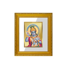 Load image into Gallery viewer, DIVINITI Vishnu Gold Plated Wall Photo Frame| DG Frame 101 Size 1 Wall Photo Frame and 24K Gold Plated Foil| Religious Photo Frame Idol For Prayer, Gifts Items (15CMX13CM)
