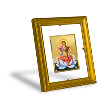 Load image into Gallery viewer, DIVINITI Tripura Devi Gold Plated Wall Photo Frame| DG Frame 101 Size 1 Wall Photo Frame and 24K Gold Plated Foil| Religious Photo Frame Idol For Prayer, Gifts Items (15CMX13CM)
