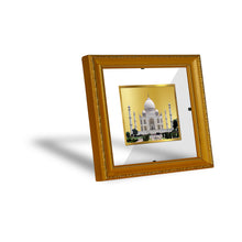 Load image into Gallery viewer, DIVINITI Taj Mahal Gold Plated Wall Photo Frame| DG Frame 101 SIZE 1 Wall Photo Frame and 24K Gold Plated Foil| Religious Photo Frame Idol For Prayer, Gifts Items (15CMX13CM)
