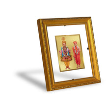Load image into Gallery viewer, DIVINITI Swami Narayan Gold Plated Wall Photo Frame| DG Frame 101 SIZE 1 Wall Photo Frame and 24K Gold Plated Foil| Religious Photo Frame Idol For Prayer, Gifts Items (15CMX13CM)
