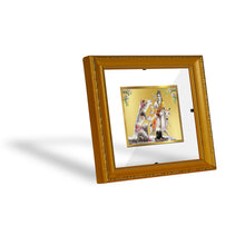 Load image into Gallery viewer, DIVINITI Shiva Parvati Gold Plated Wall Photo Frame| DG Frame 101 Size 1 Wall Photo Frame and 24K Gold Plated Foil| Religious Photo Frame Idol For Prayer, Gifts Items (15CMX13CM)
